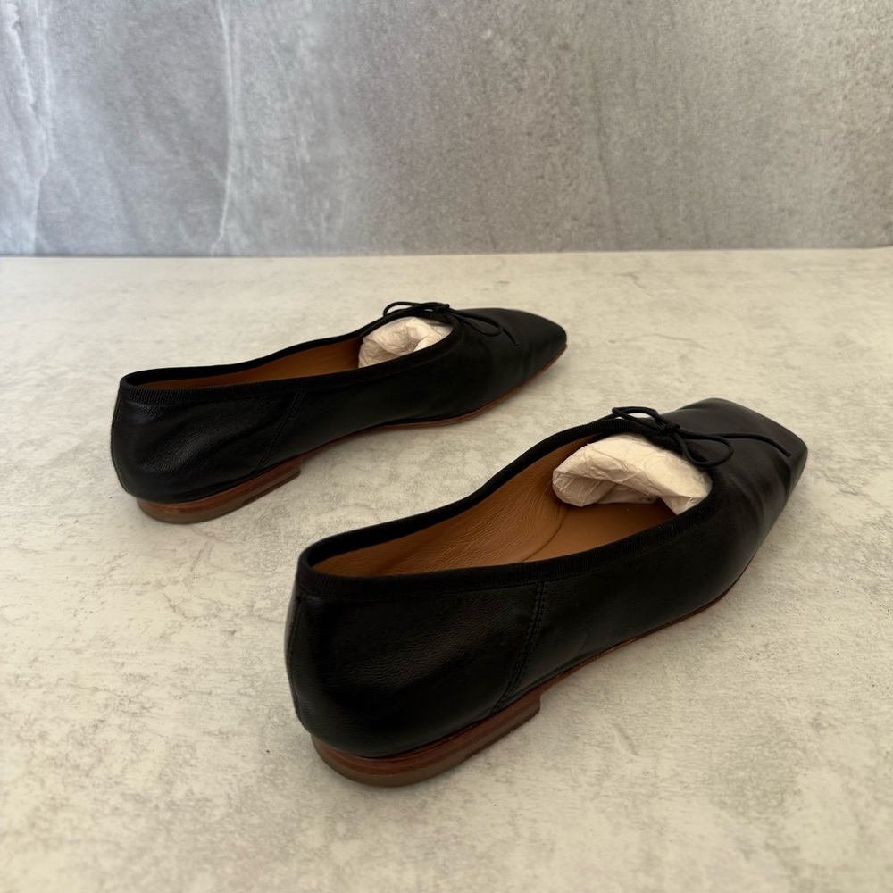 Mansur Gavriel Square Toe Ballerina Flats | Shopbop Mansur Gavriel Square Toe Ba - Picture 7 of 9